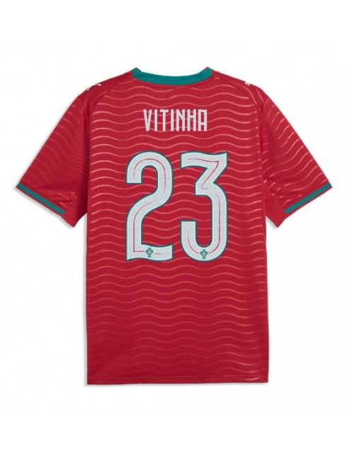 Portugal Vitinha #23 Replika Hemmakläder VM 2026 Kortärmad Portugal Vitinha #23 Replika Hemmakläder VM 2026 Kortärmad